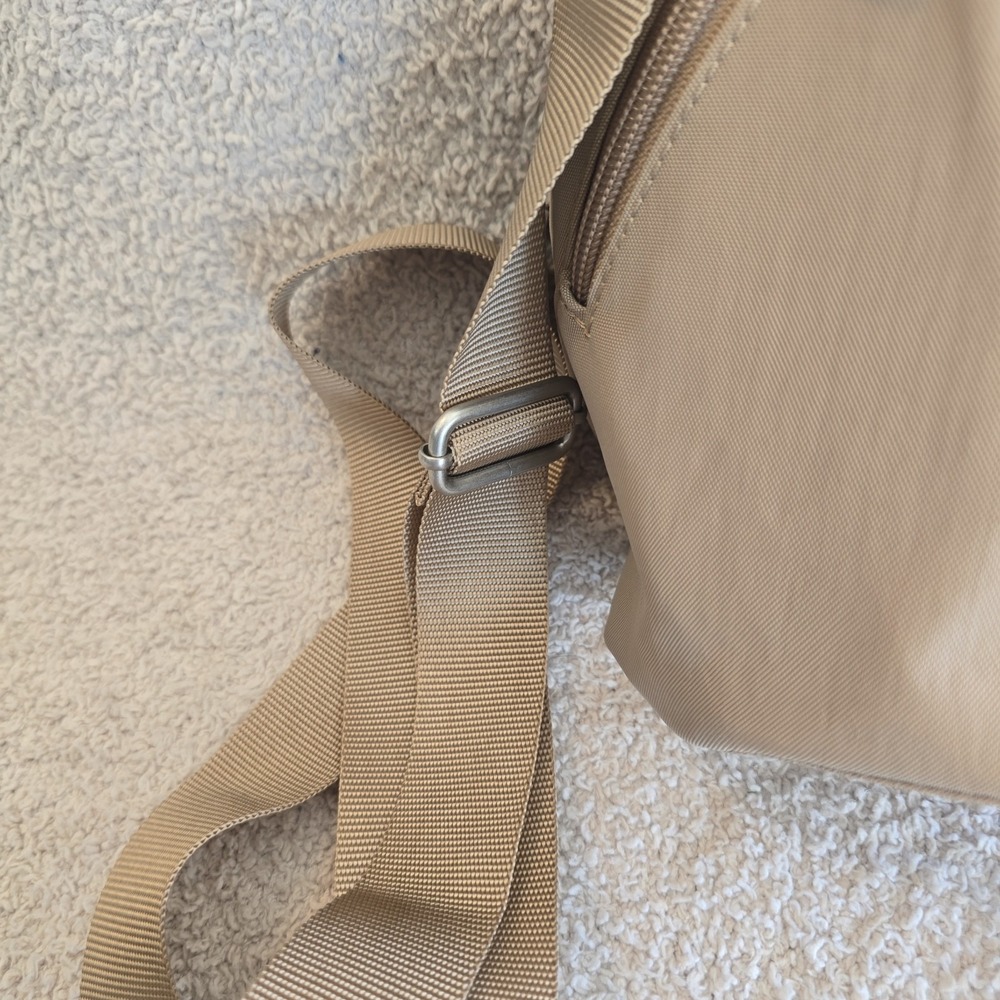Baggallini Mini Sling Crossbody Bag Color Is Beach (Tan) Outdoor Hiking Travel - Picture 11 of 12